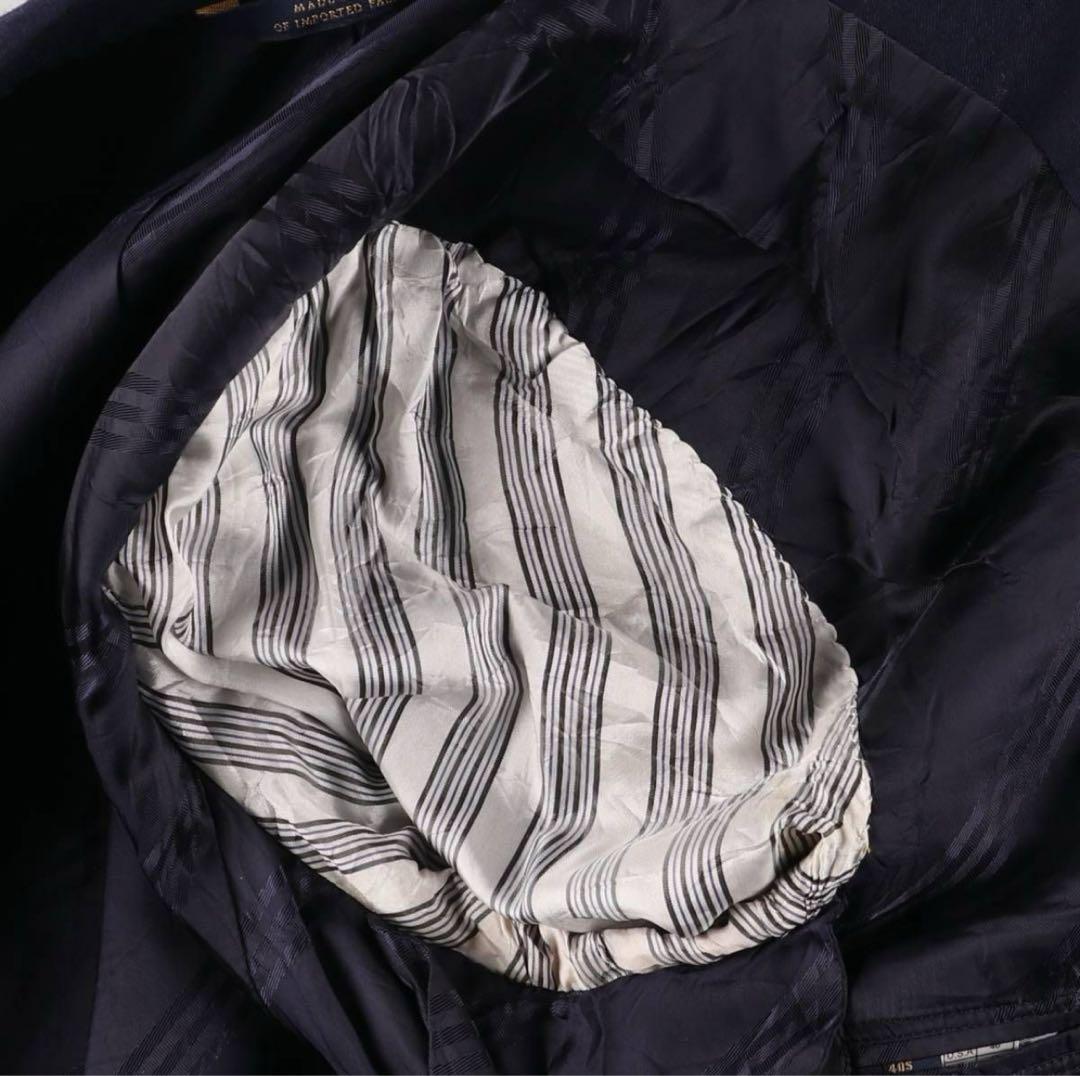 ブルックスブラザーズ 紺ブレ USA製 サイズM 40