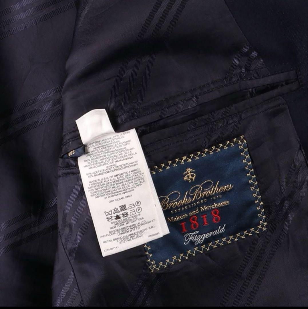 ブルックスブラザーズ 紺ブレ USA製 サイズM 40