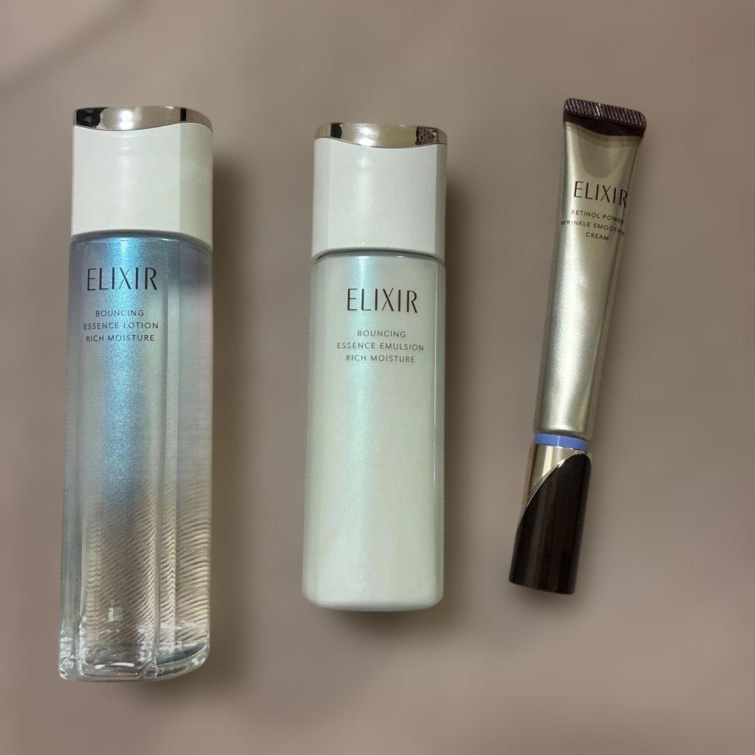 エリクシールリフトモイスト ローションエマルジョンレチノパワーba L セット