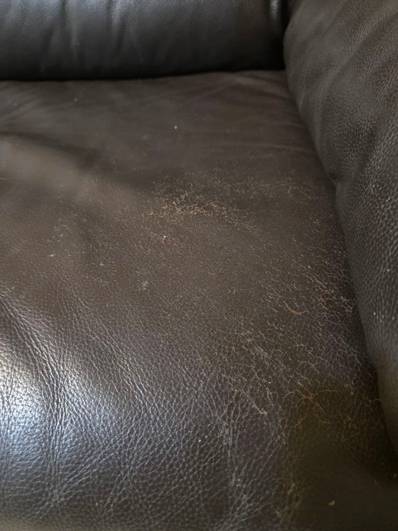 IDC大塚家具 ブラウン レザー ソファ　本皮　横須賀市から