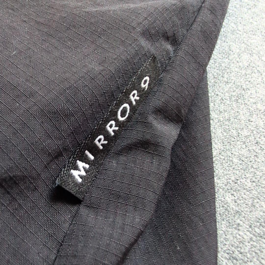 【未使用タグ付き】ミラーナインゴルフ　フルジップフーディワンピース　M 黒