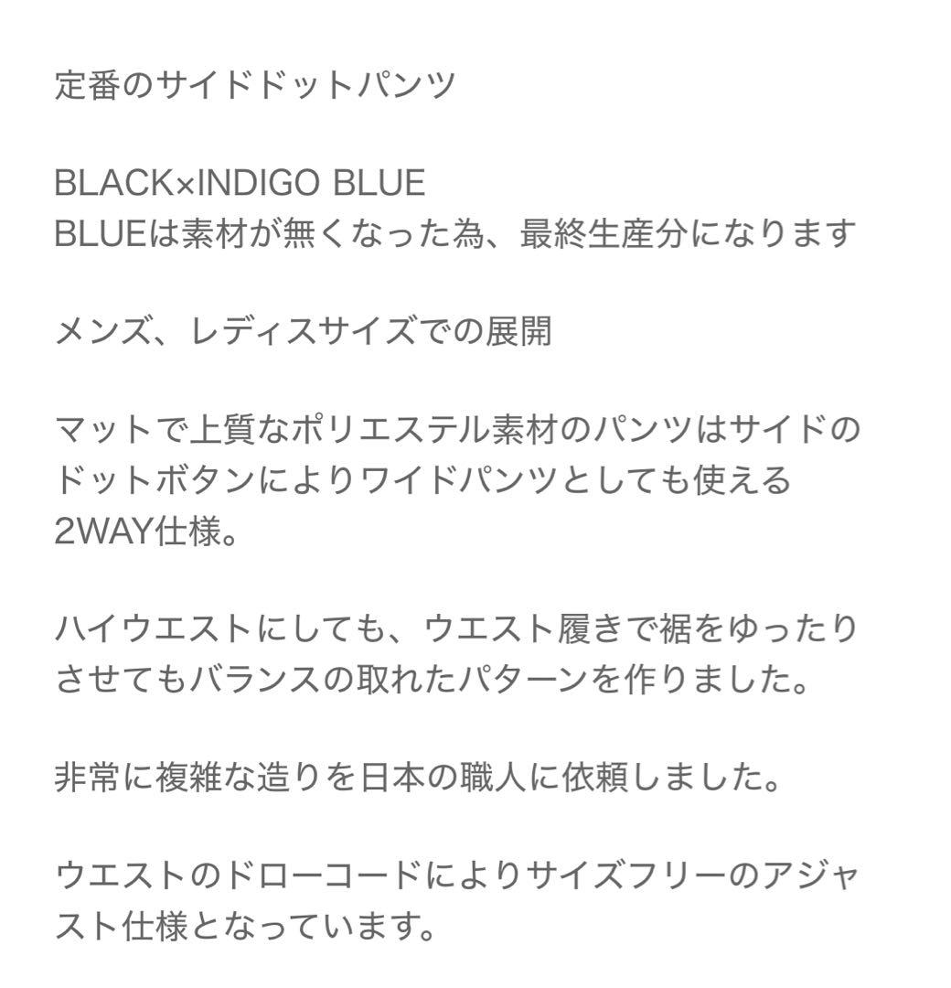 LATENCY SIDE STRIPE PANTS v.4(BLUE)レディース