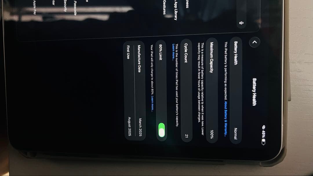 Apple 11インチ(A16) (2025)128GBシルバー