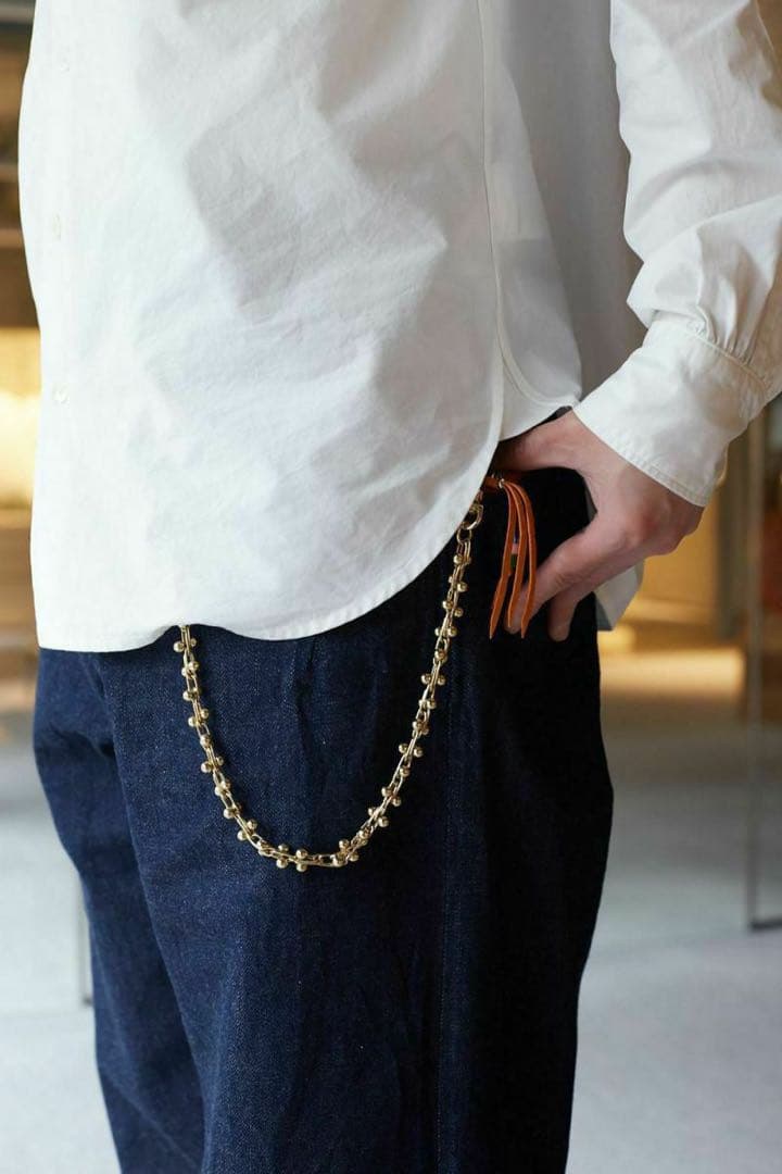 ガリトラップウォレットチェーンブラス