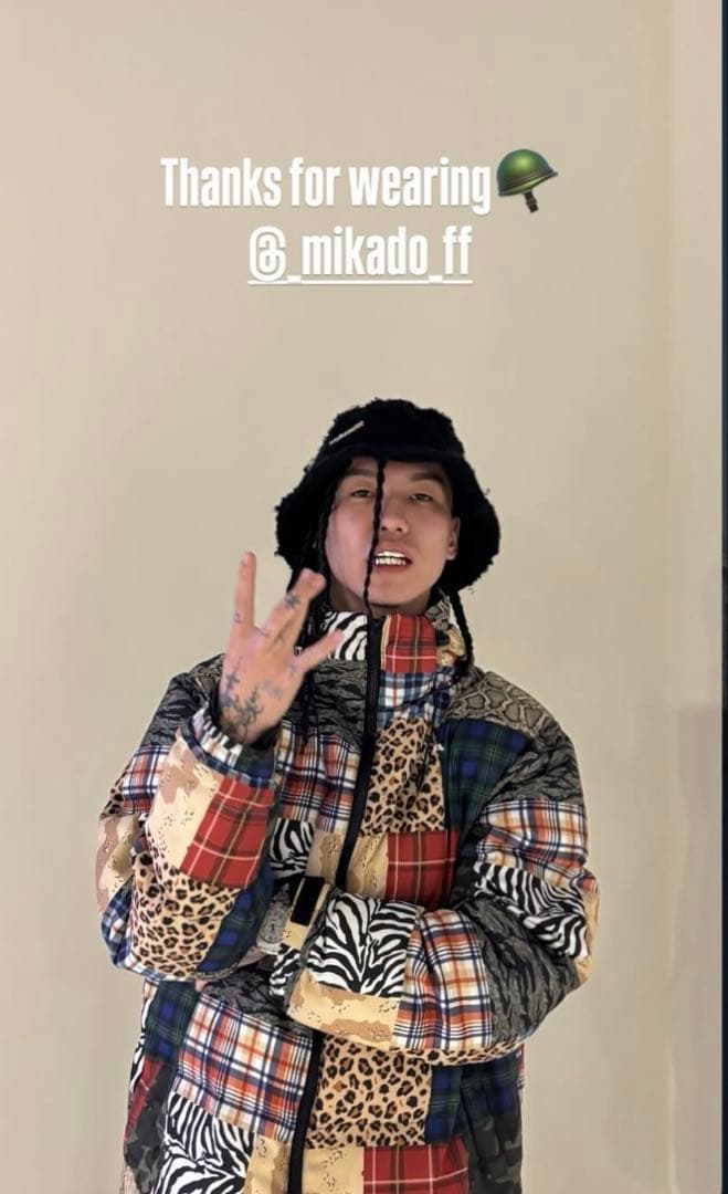 who want it バケットバット　MIKADO着用