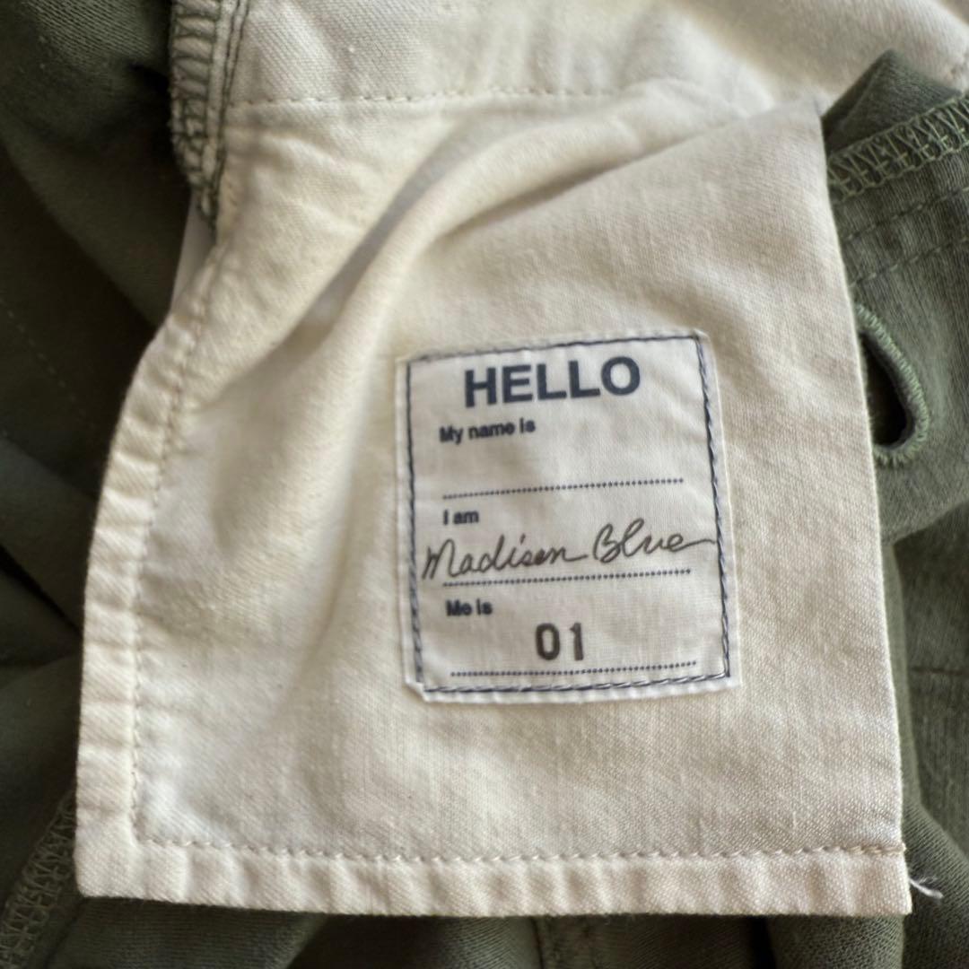 美品　24SS マディソンブルー　SAROUEL PT L.oz BS 01