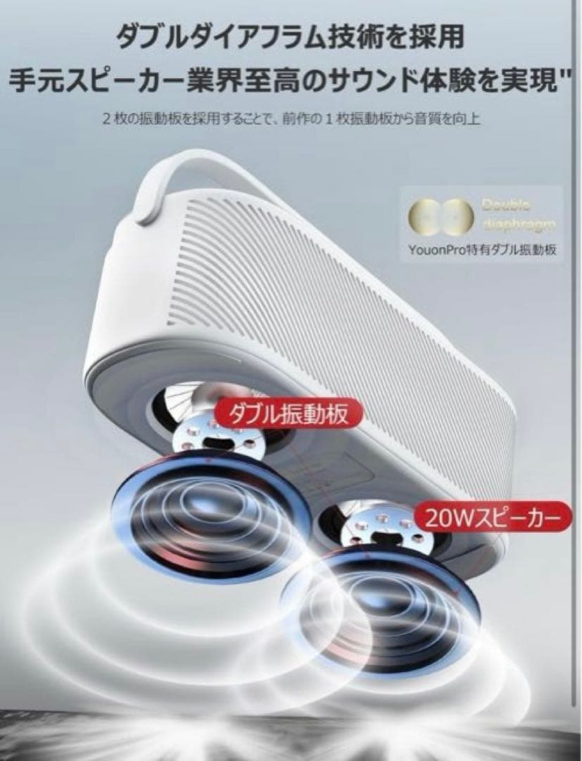 思いやり手元スピーカー テレビスピーカー 20W 究極音質 3つの極上音質モード