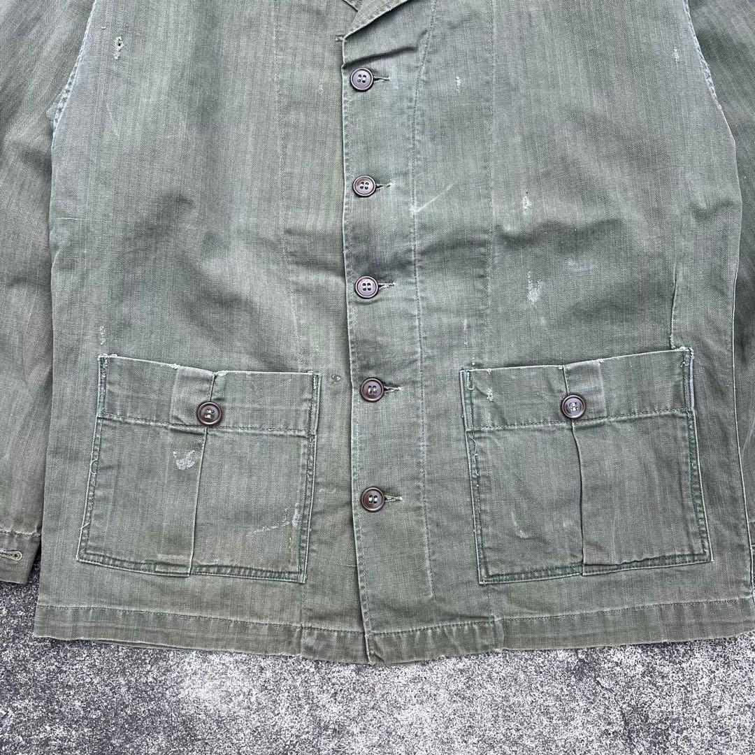40s US.ARMY M-43 \"Modify\" ヘリンボーンジャケット