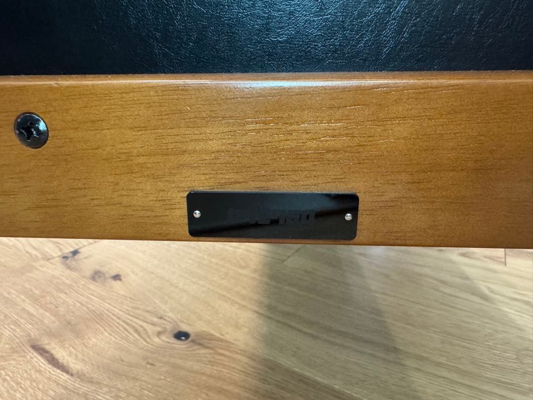 値下げ カリモク60 Kチェア 2人掛けソファ 黒