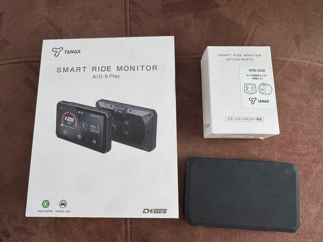 TANAX スマートモニター A10-5 Play 空気圧センサー ソフトカバー
