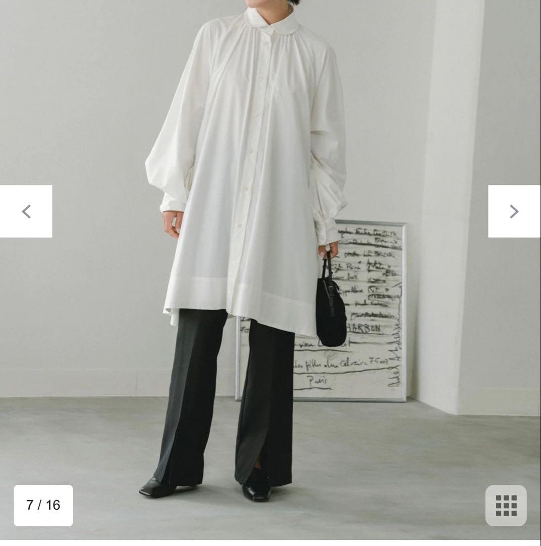 laraponprity様#newans Aラインチュニックブラウス 1 新品