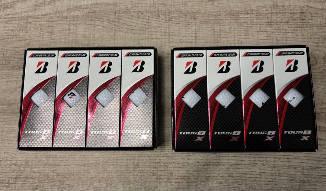 【新品】ブリジストン ゴルフボール ツアーB X コーポレートカラー　2ダース