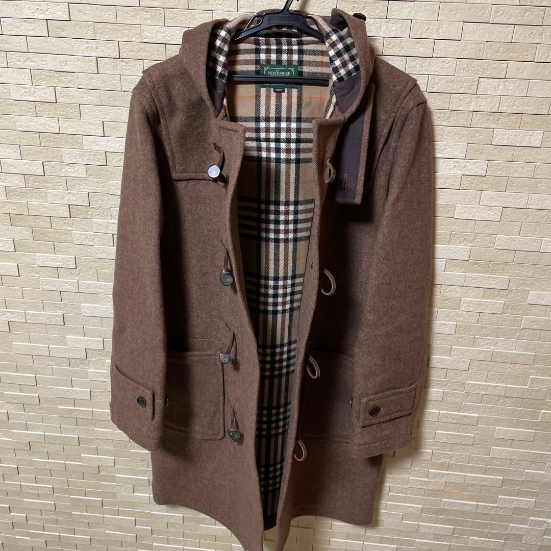 ⭐️NEW YORKER⭐️超美品✨ブラウン ウール ダッフルコート✨ほぼ未使用