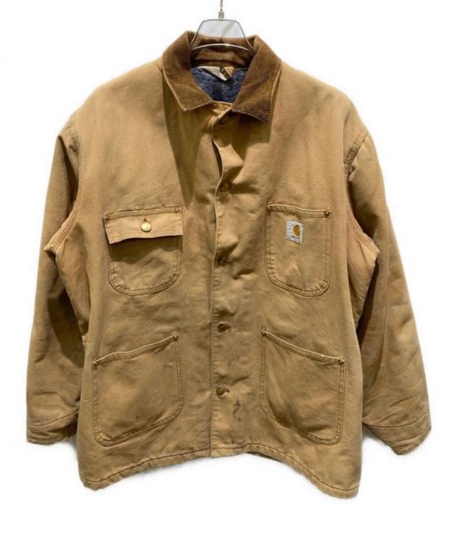 80's90's星タグ　Carhartt ミシガン　チョアコート　カバーオール