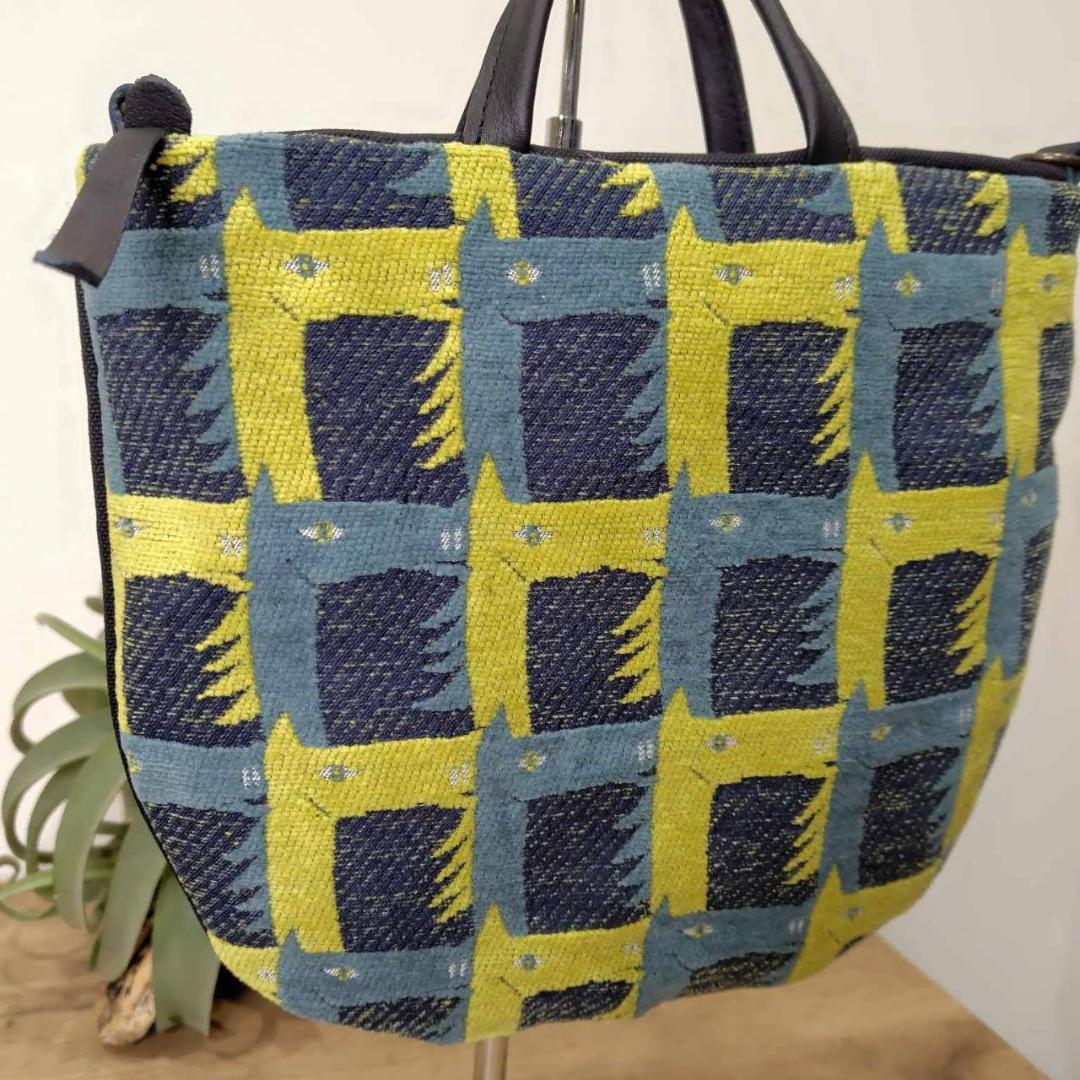 ミナペルホネン/thoroughbredサラブレットネイビー/ロングミニラウンド