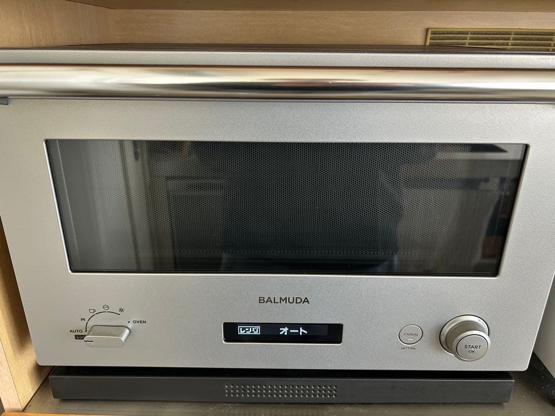 BALMUDATheRangeK04A-SUステンレスオーブンレンジ2019年製
