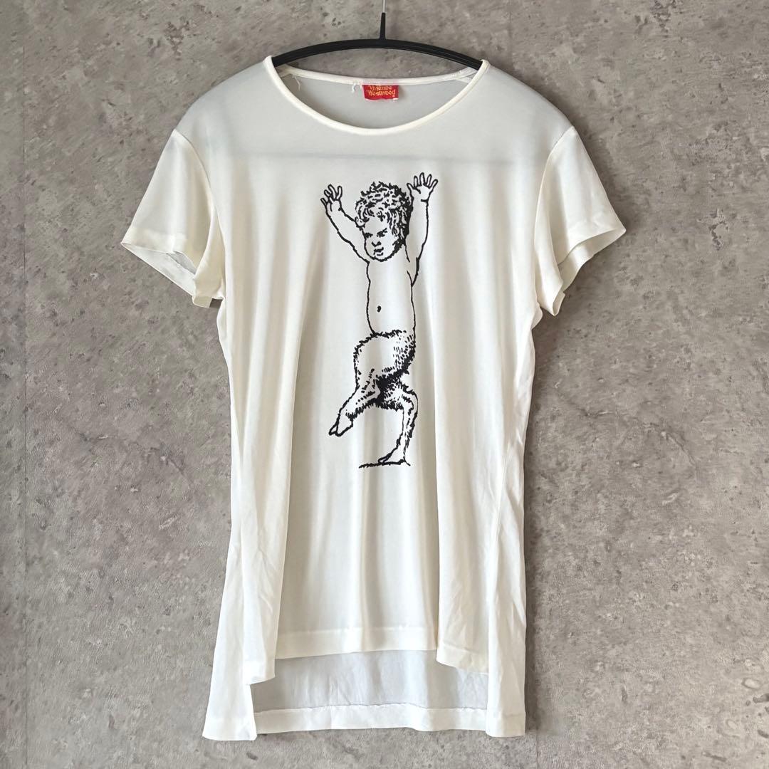 vivienne westwood サティア　Tシャツ　シアー　レア　赤タグ