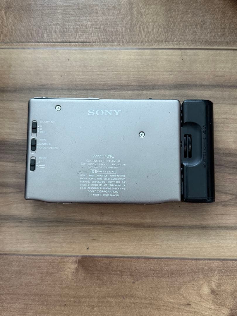 ジャンク ソニー ウォークマンWM-701C SONY カセットプレーヤー