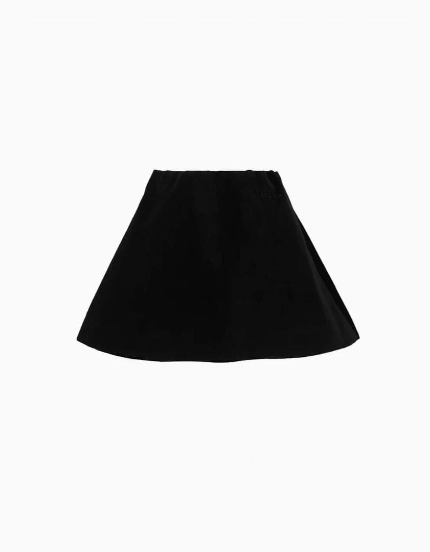 Bibiy MILA VELOUR SKIRT BLACK 完売品 希少