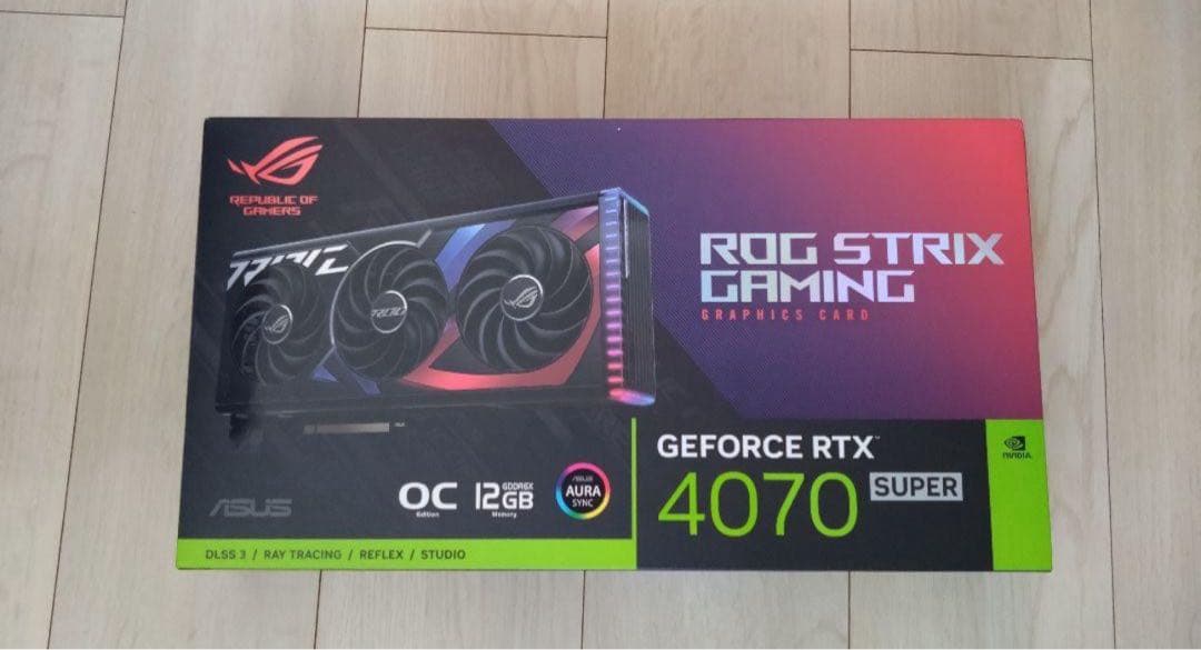 その他 ROG STRIX GAMING GeForce RTX 4070 SUPER