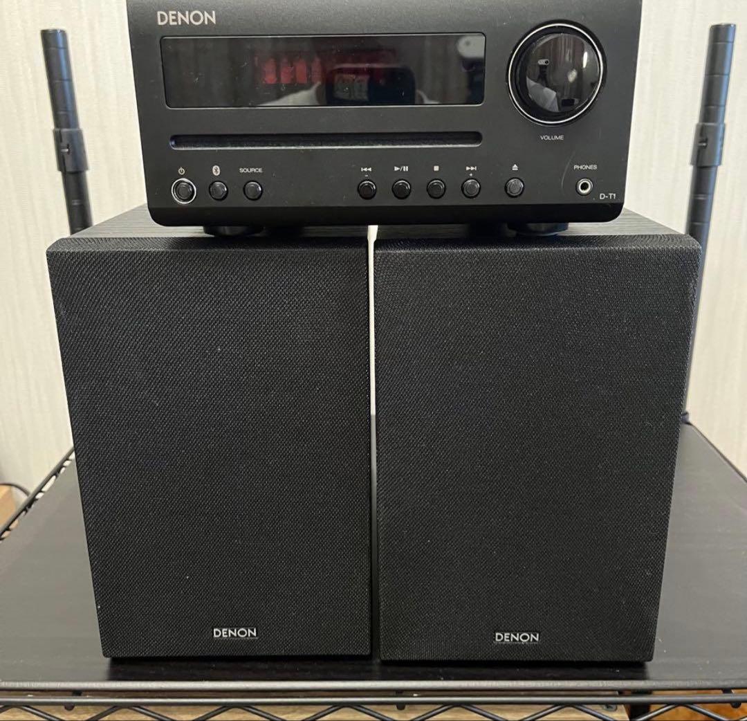 デノン D-T1-K アンプ スピーカー