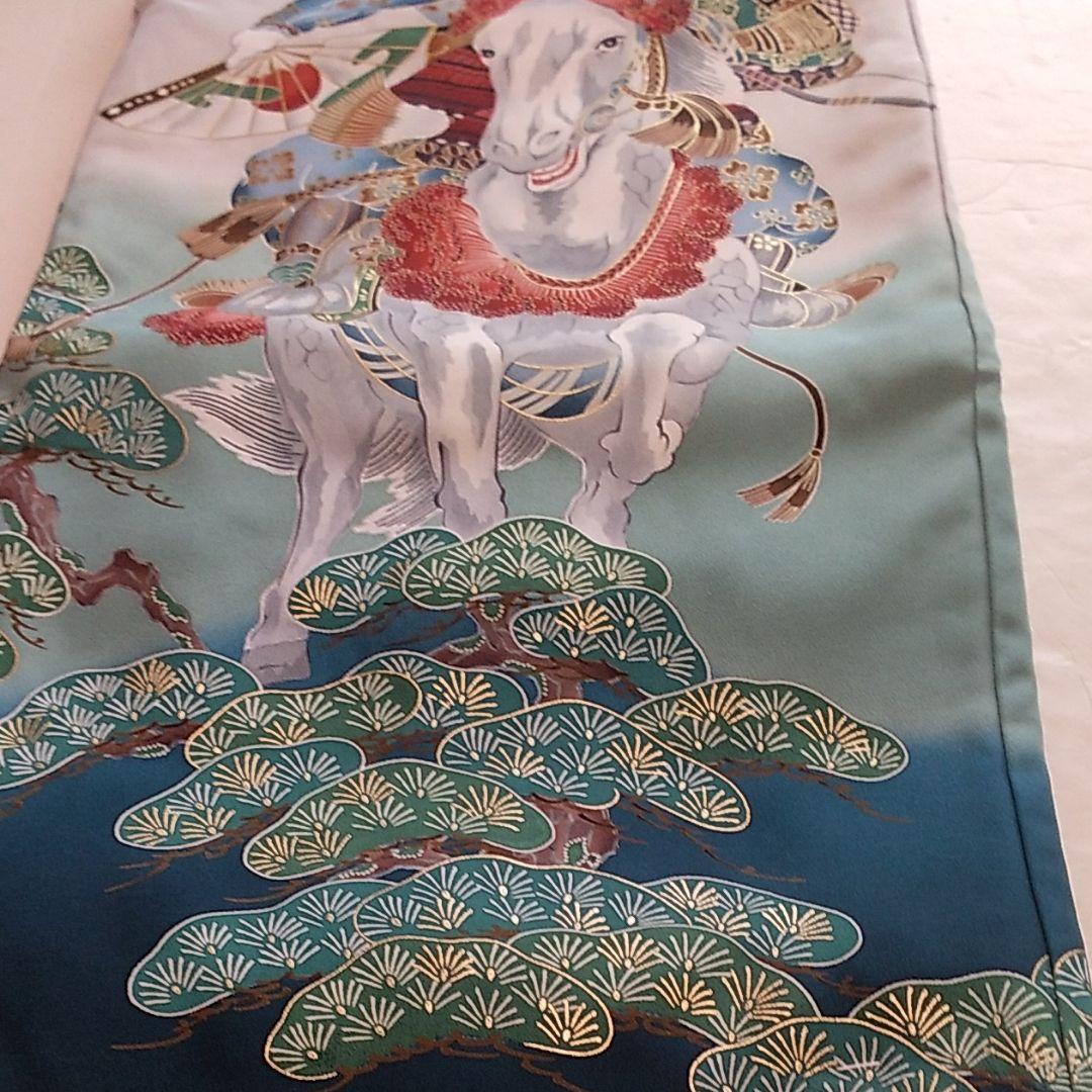 大特価高級 お宮詣りお祝い着 男の子 正絹 新品未使用 No3 ぴろみ