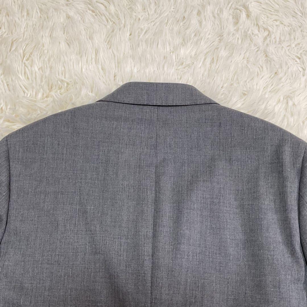 新品未使用♪UNIQLO ストレッチウールスリムジャケット グレー 44サイズ