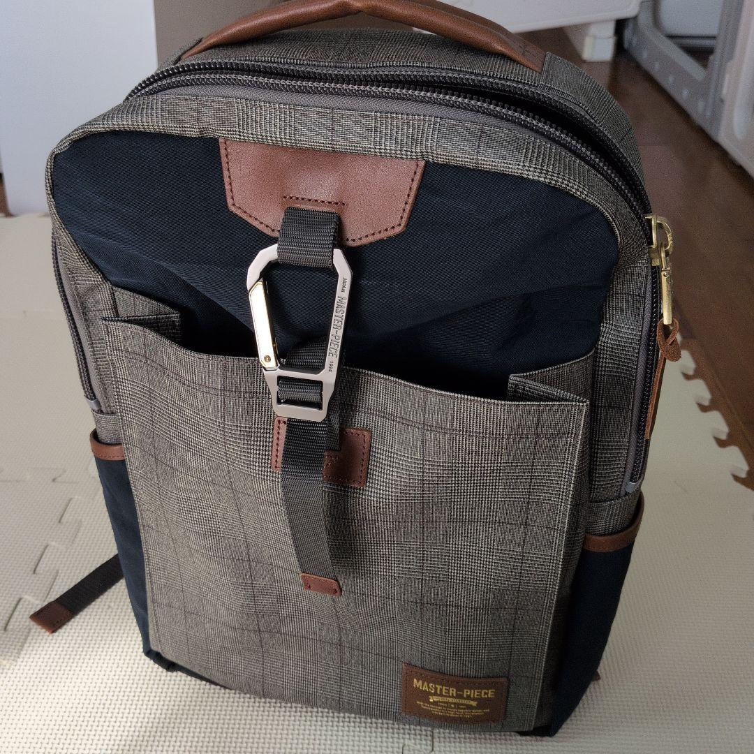 MASTER-PIECE チェック柄リュック