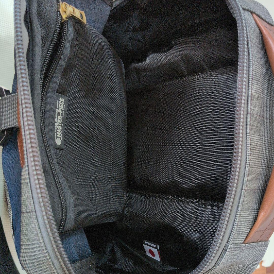 MASTER-PIECE チェック柄リュック