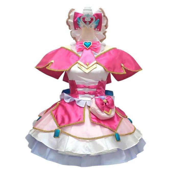 名探偵プリキュア キュアミスティック風 コスプレ衣装