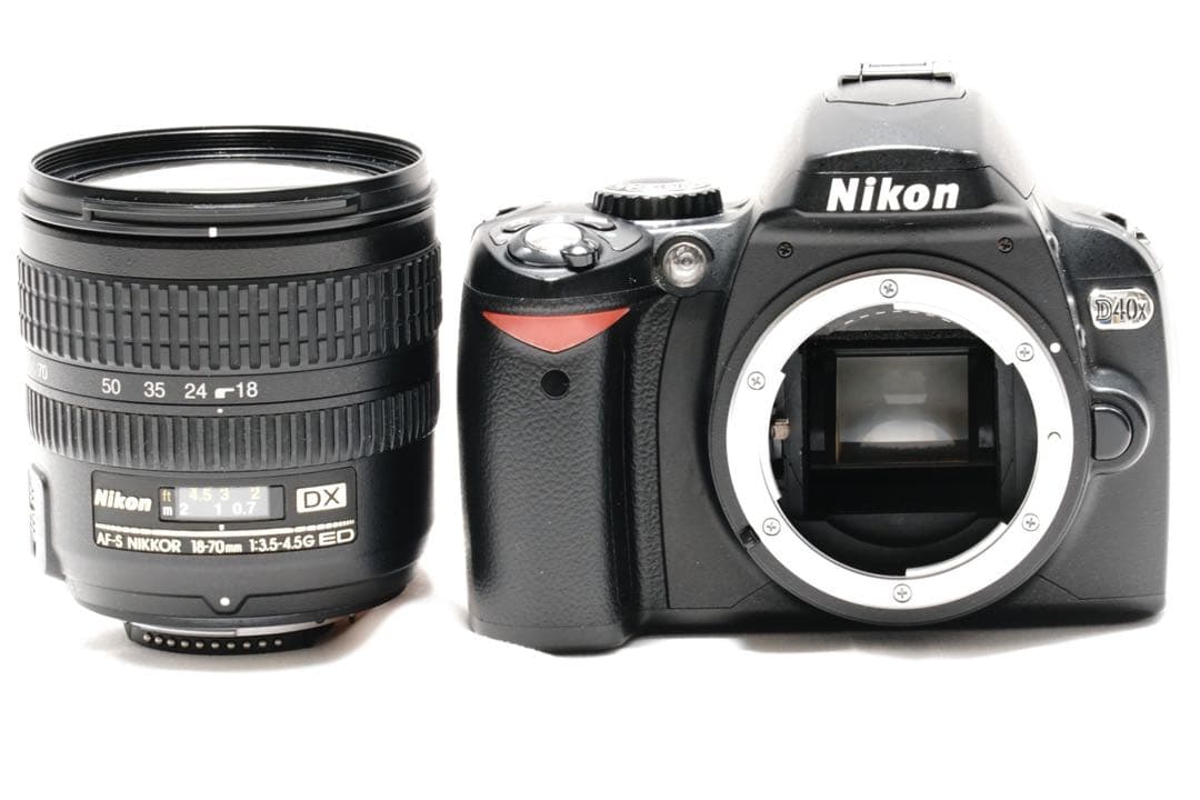 コンパクトで高画質 届いてすぐ使える Nikon D40X スマホ転送