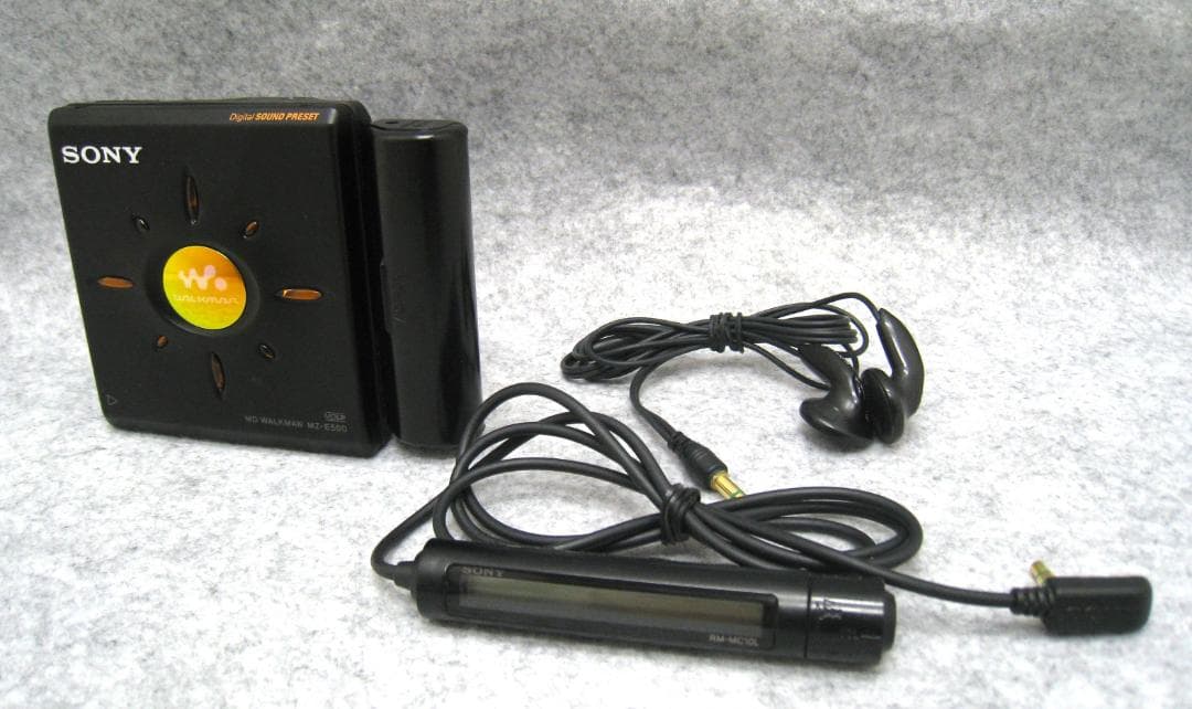 【動作品・再注目のMD】 SONY MDウォークマン MZ-E500