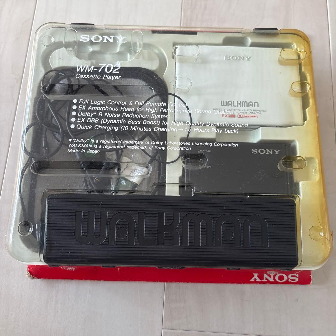 SONY WM-702 カセットプレーヤー