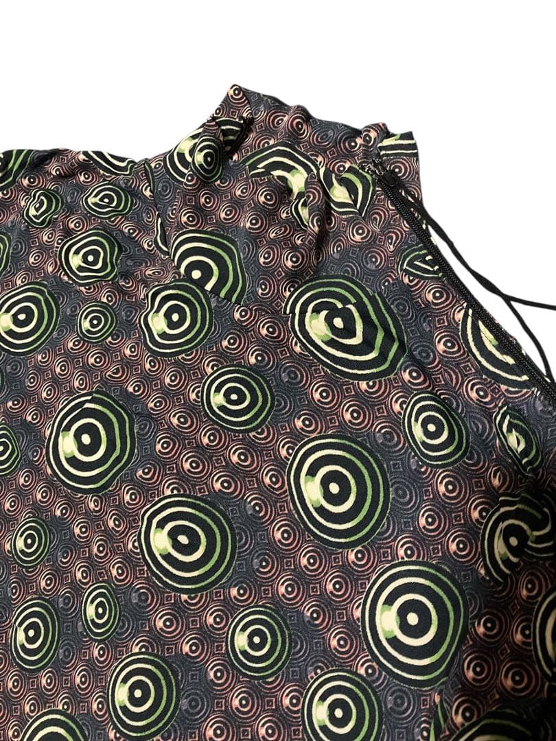 ゴルチエ　サイケデリック　カットソー　総柄　ロンT