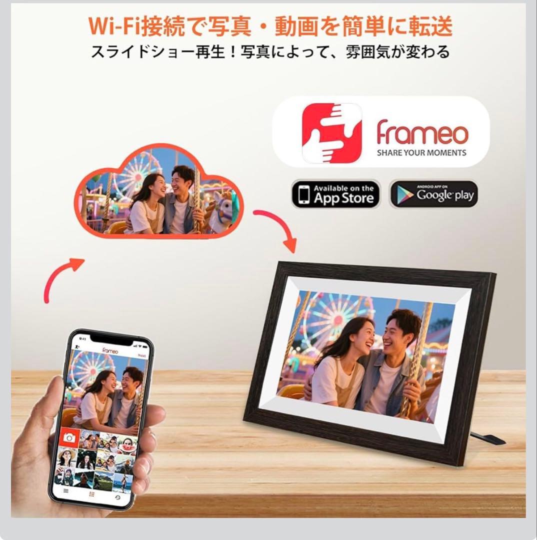 新登場 FHD1920x1280 64GB大容量メモリ 】デジタルフォトフレーム