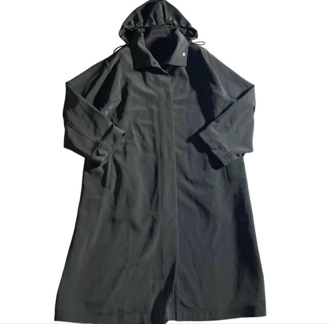 【極美品22SS】セオリー 01-2109606 ミリタリーコート S(XL相当