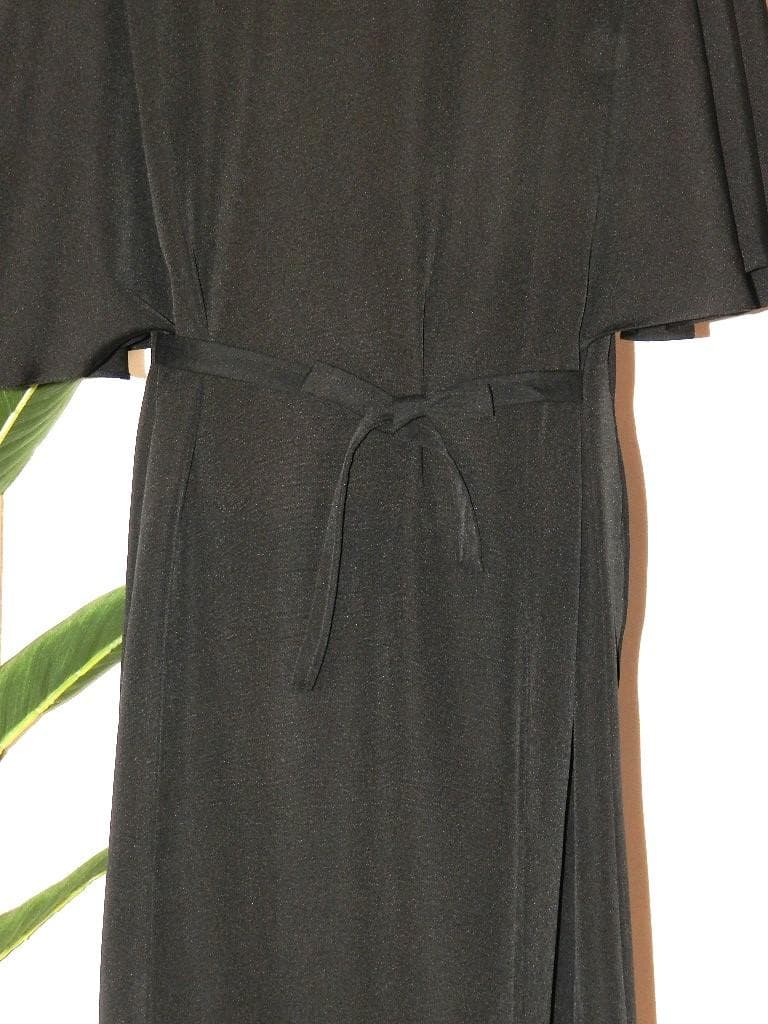 留袖　ワンピース　ドレス　フレアー袖　手書き友禅染　正絹　460　夢ちりめん