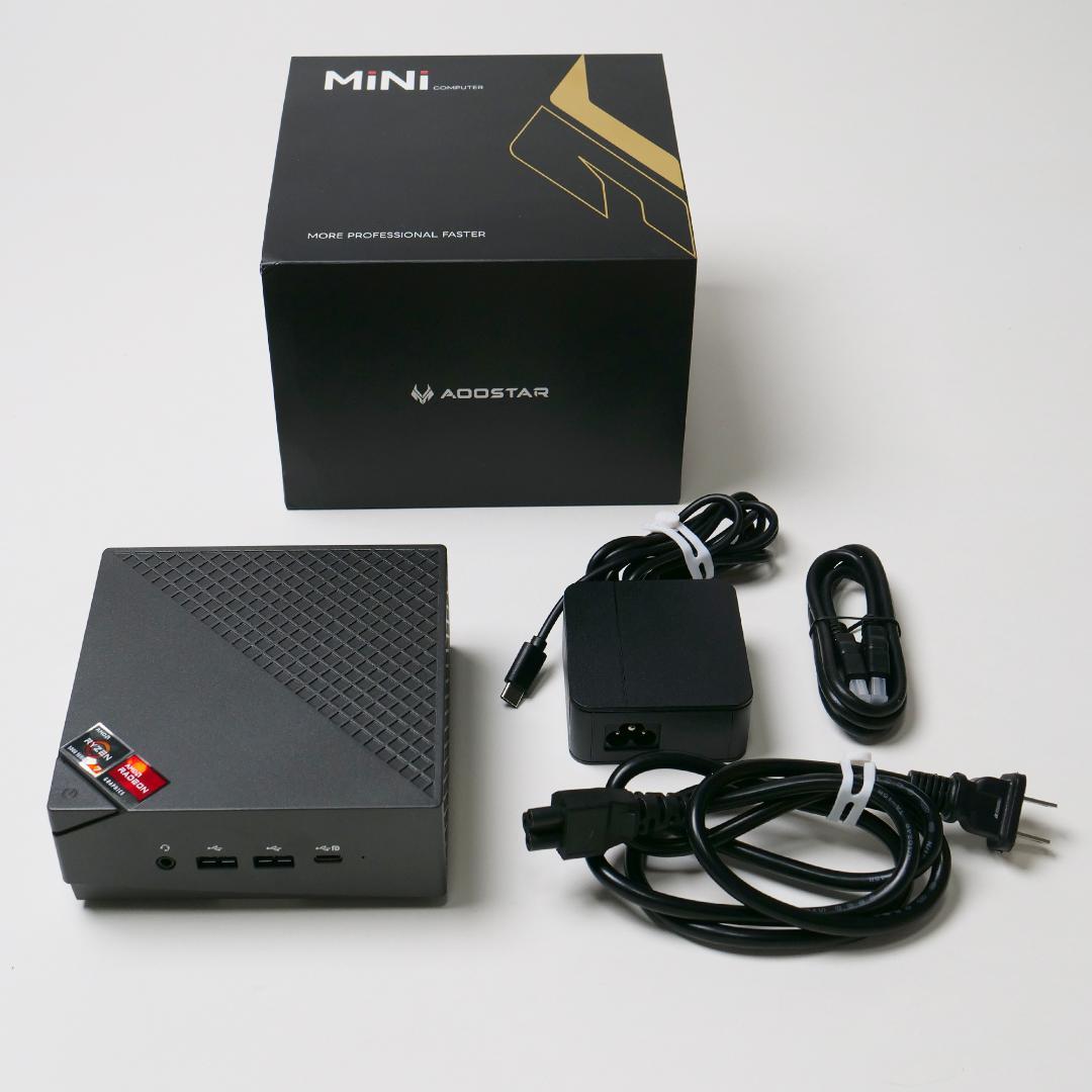 AMD Ryzen7 5800U 16G SSD512G AOOSTARミニPC