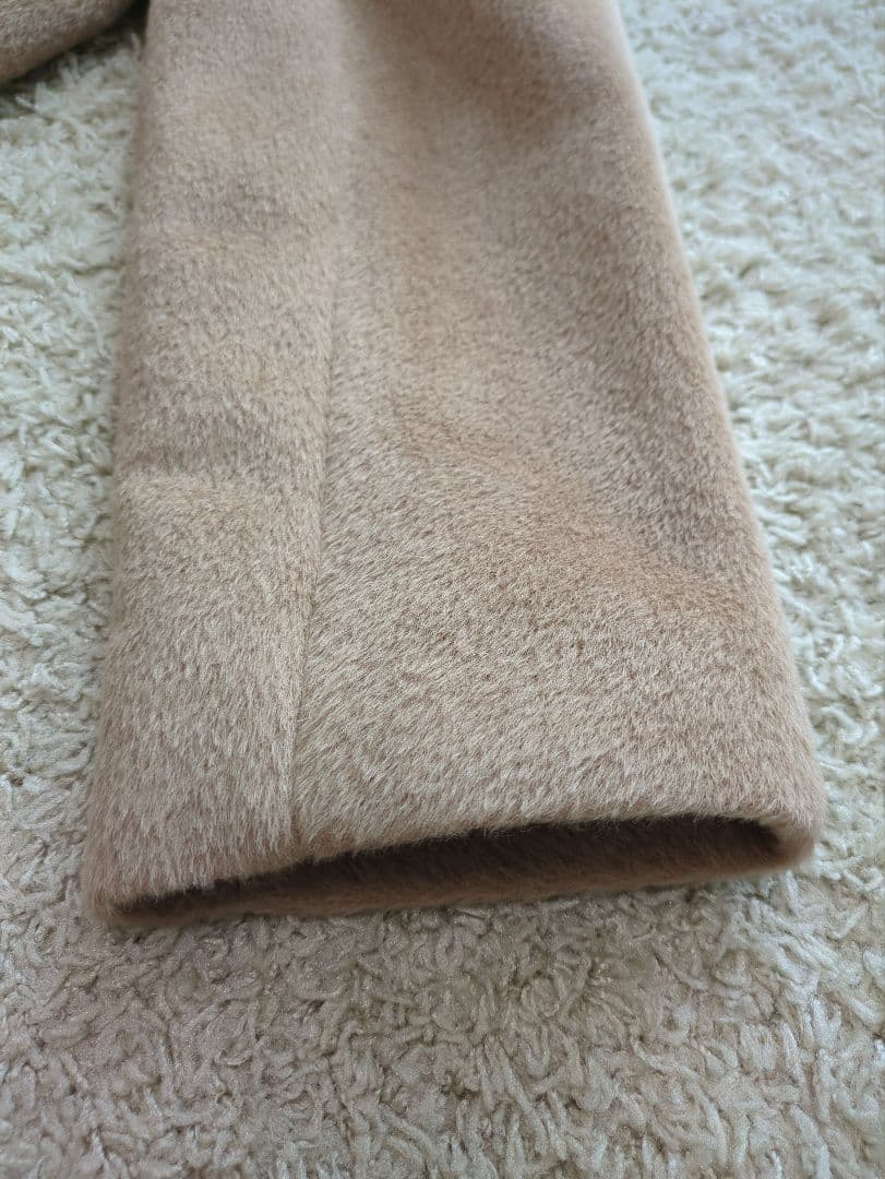 【美品】ANAYI　アナイ　シャギーコクーンコート　現行　タグ　女優襟