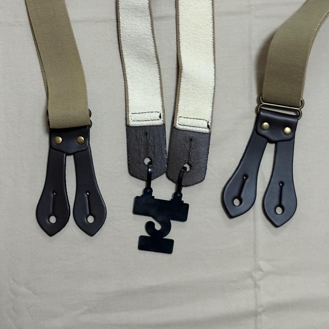 けんたFILSON フィルソン サスペンダー TAN USA製 新品未使用