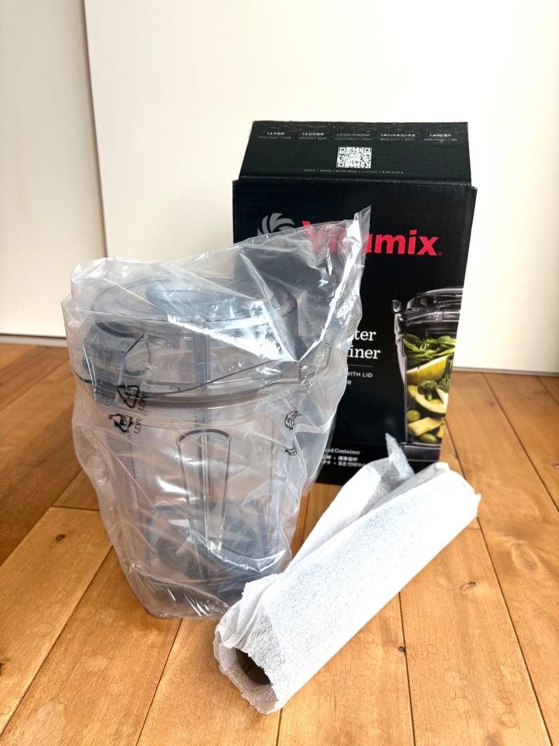 【新品／未使用】Vitamixウェットコンテナ2.0L タンパー付き