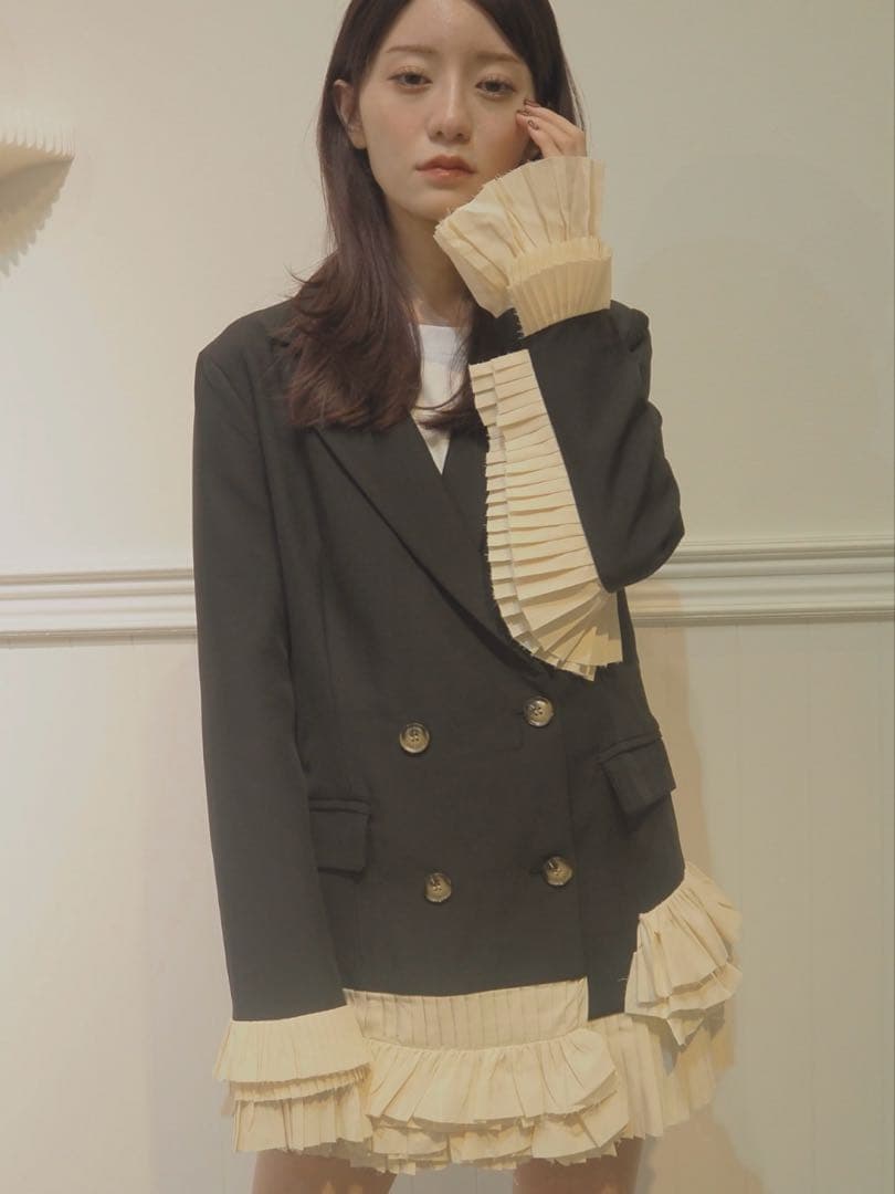 LA POMME petit プリンセスレースフリルジャケット