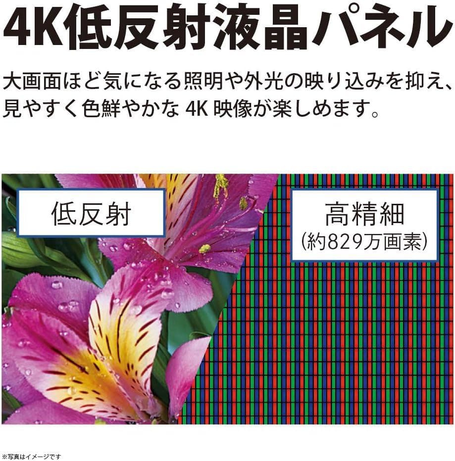 ４Ｋチューナ内蔵高画質2021年SHARP製４２型インターネット液晶テレビ