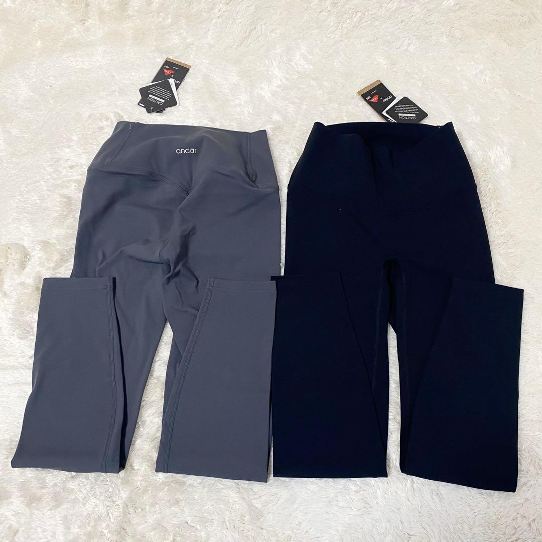 〖未使用〗 andar レギンス スポーツ ヨガ ピラティス アンダーウエア