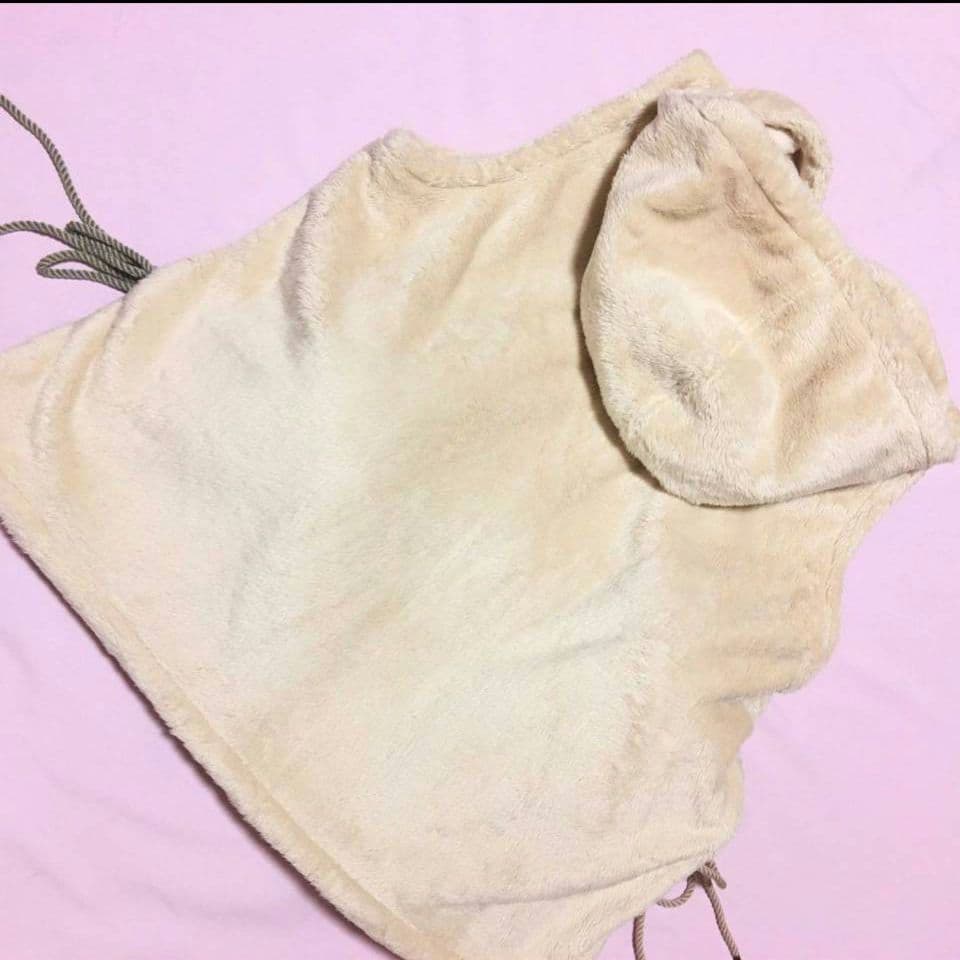 PINK HOUSE ピンクハウス うさぎ ぬいぐるみ ボア ベスト アイボリー