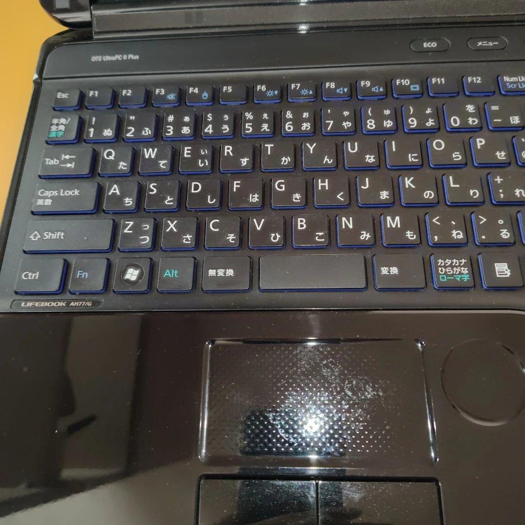 富士通　LIFEBOOK　AH77/G　Core i7　新品SSD　Office
