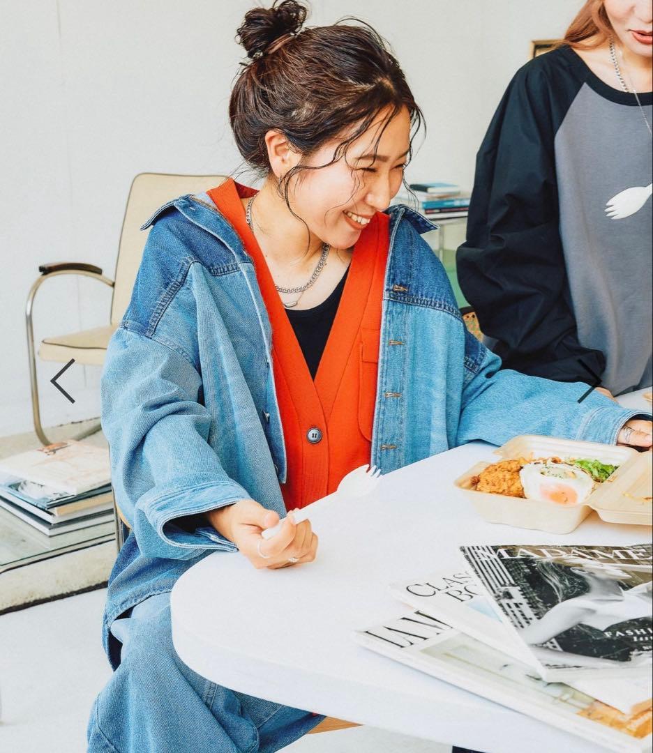 試着のみ　niko and... ハギッテデニムジャケット