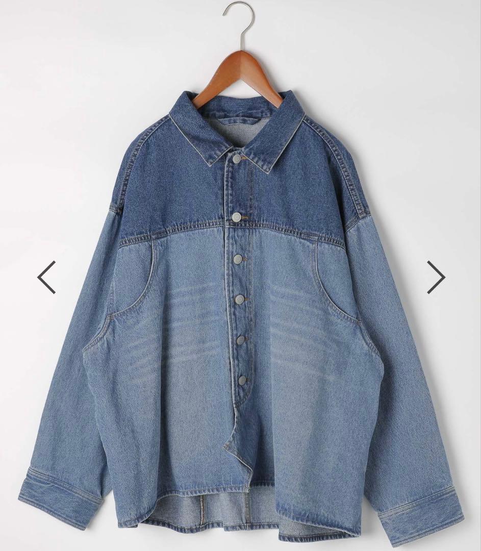 試着のみ　niko and... ハギッテデニムジャケット