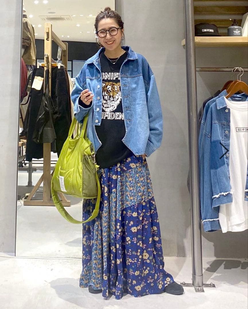 試着のみ　niko and... ハギッテデニムジャケット