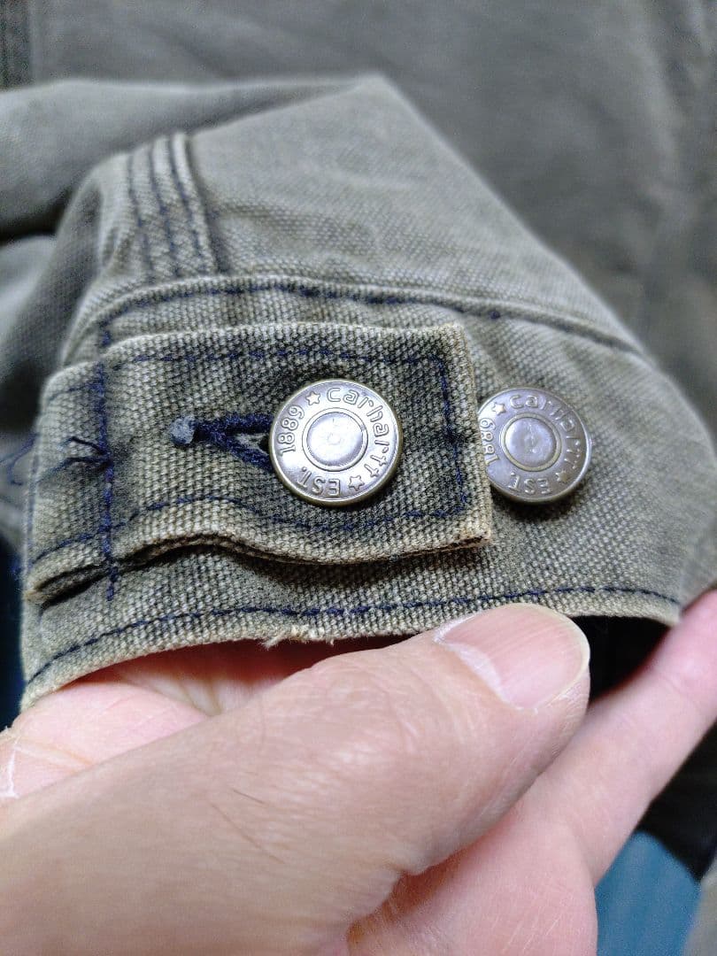 90s カーハート トラッカージャケット ブランケット L JB142 ?